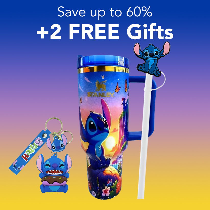 Stitch Tumbler Gift Set