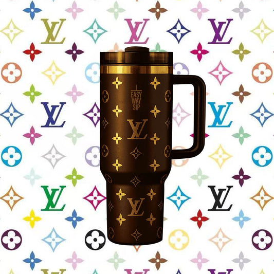 EasyWaySip™ Obsidian Luxe Travel Tumbler